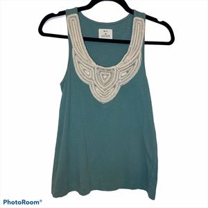 Urban Outfitters Pins & Needles Embroidered Tank